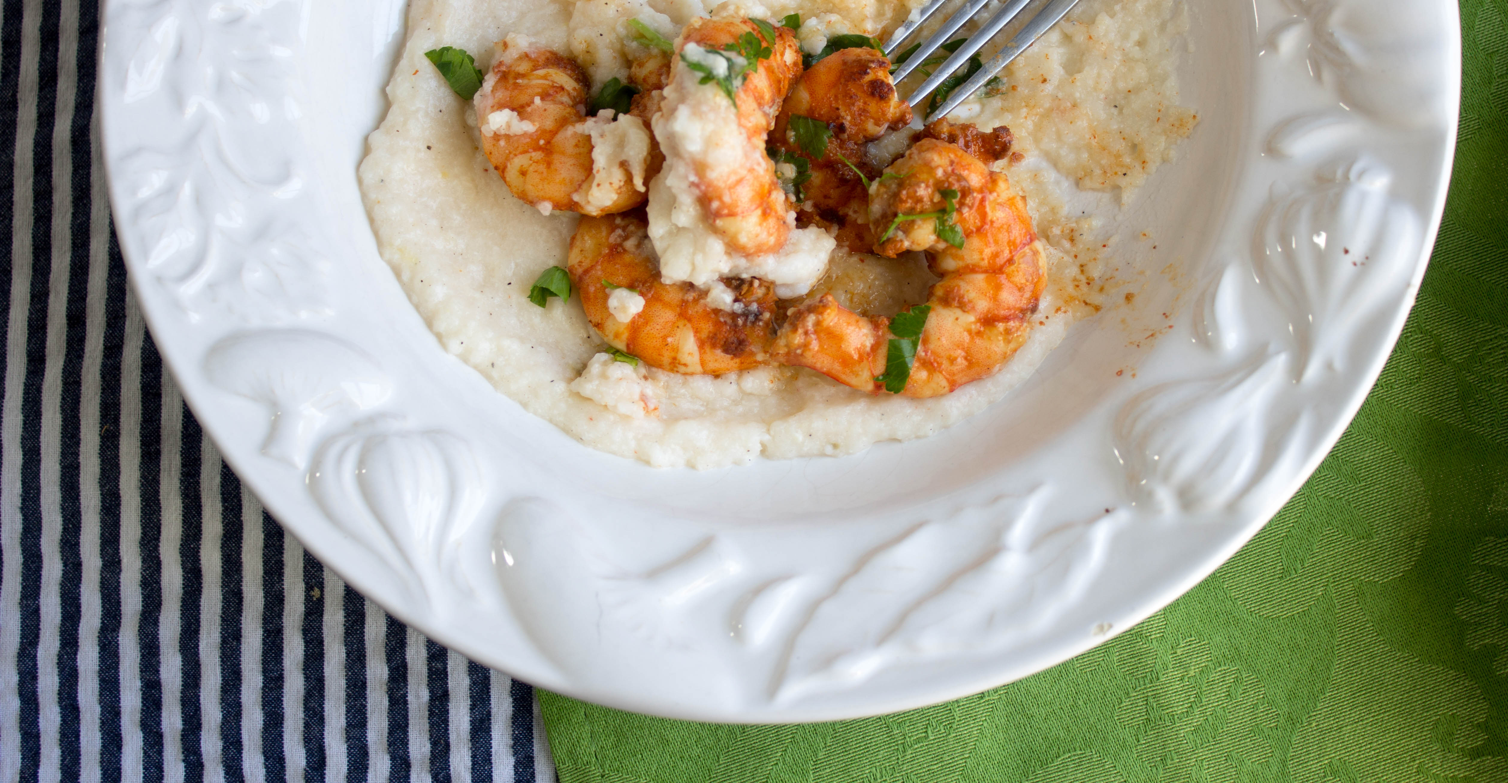 BBQ Shrimp and Grits