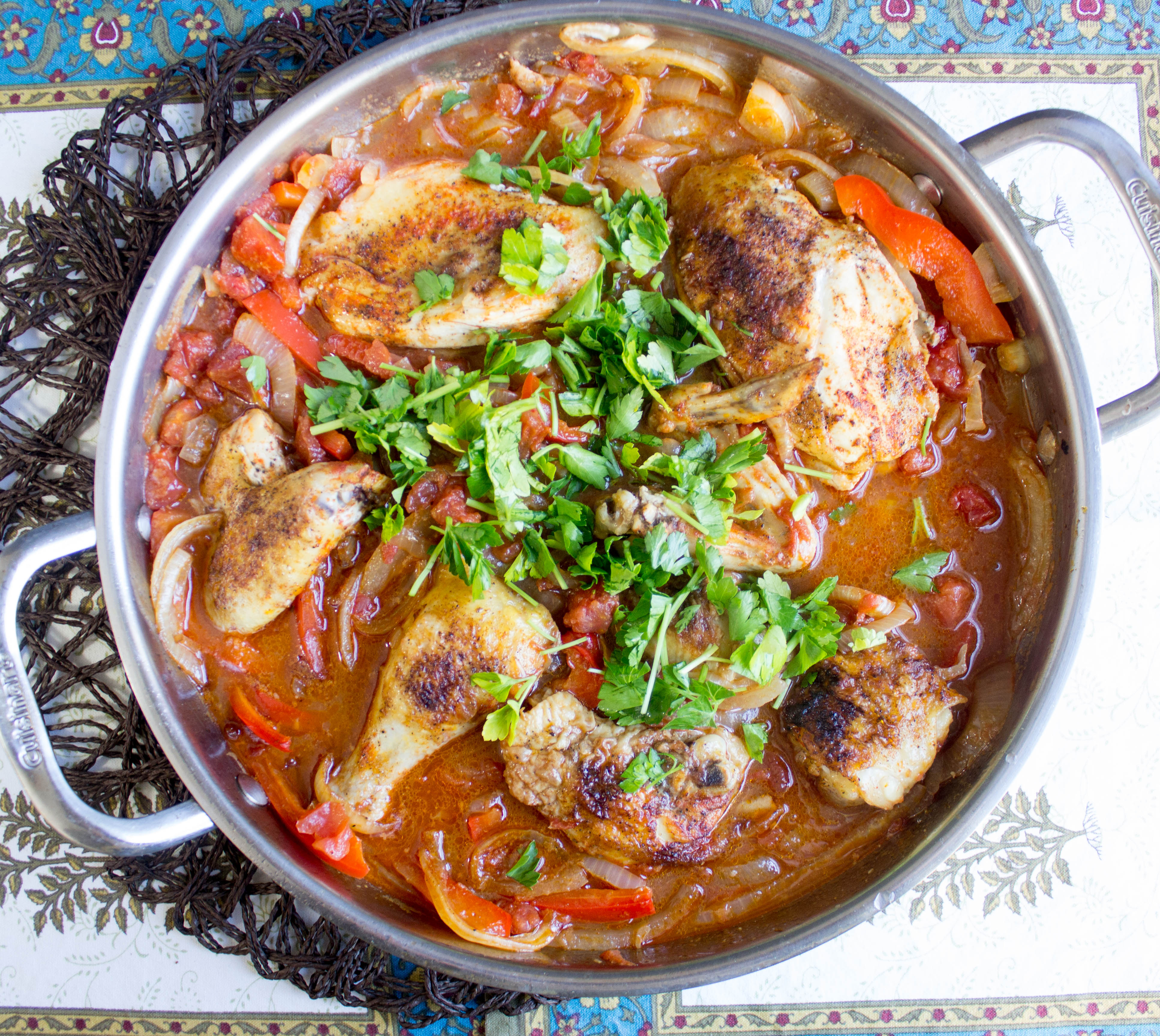 Basque Style Chicken