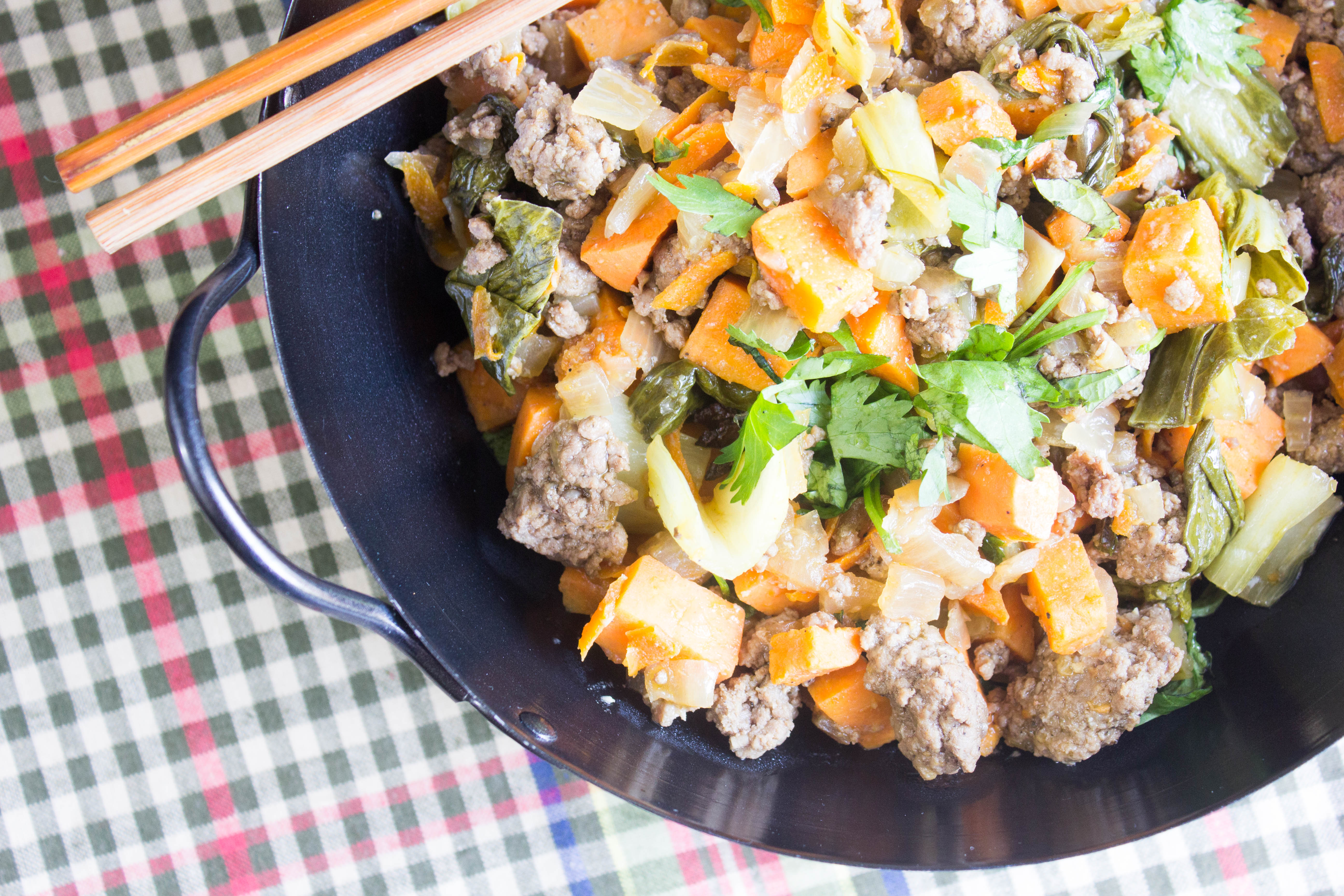 Beef & Sweet Potato StirFry