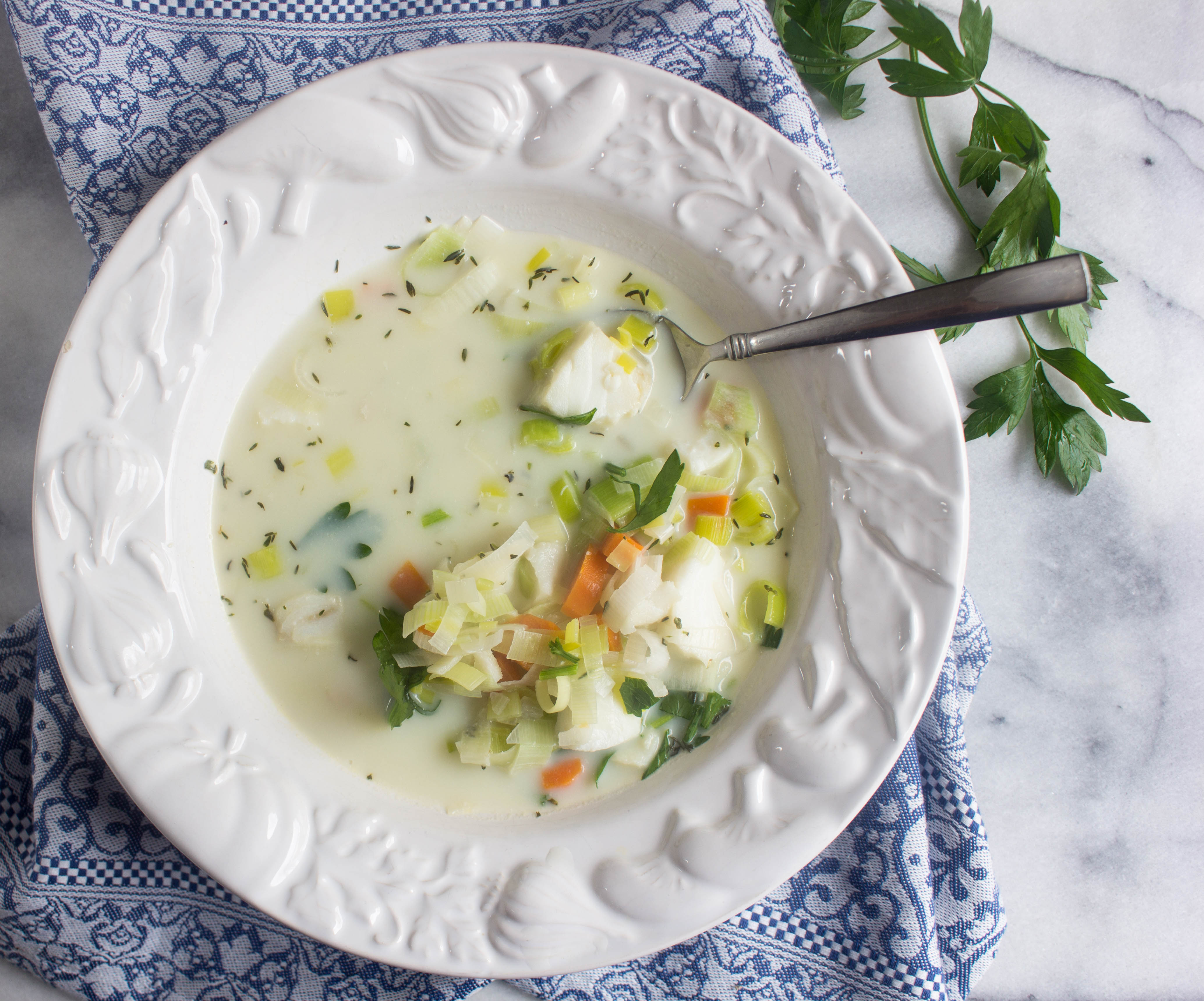 Waterzooi Belgian Fish Stew The Hungary Buddha Eats the World