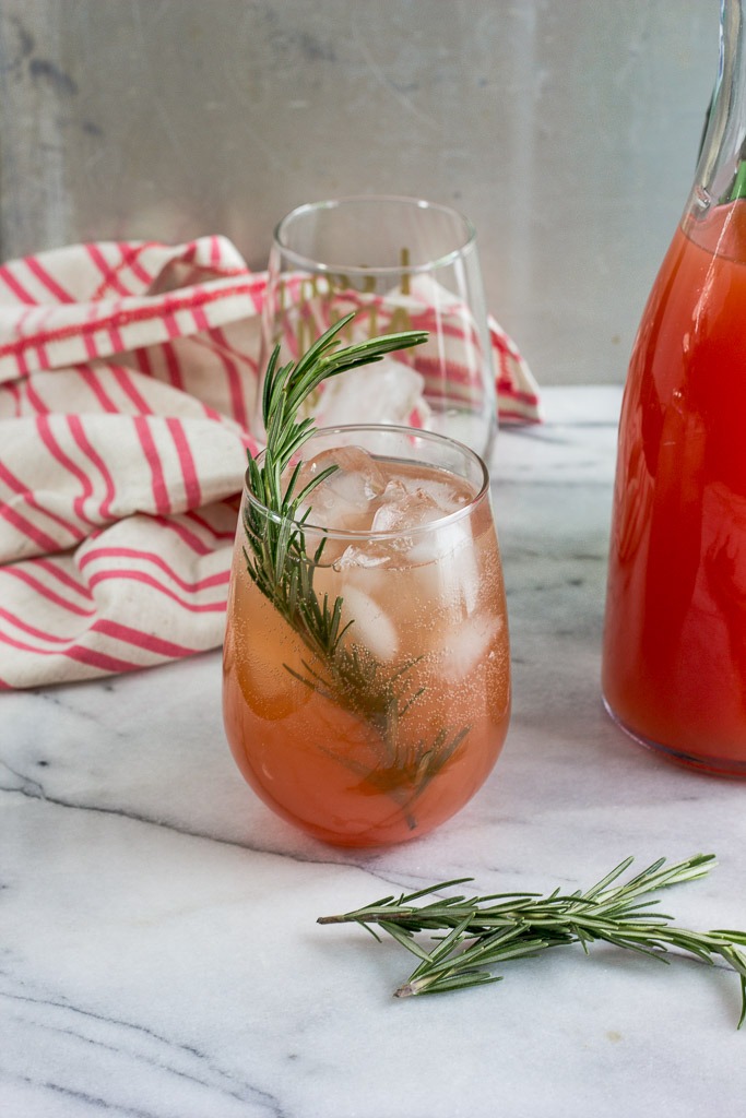 Rosemary Grapefruit Agua Fresca The Hungary Buddha Eats the World