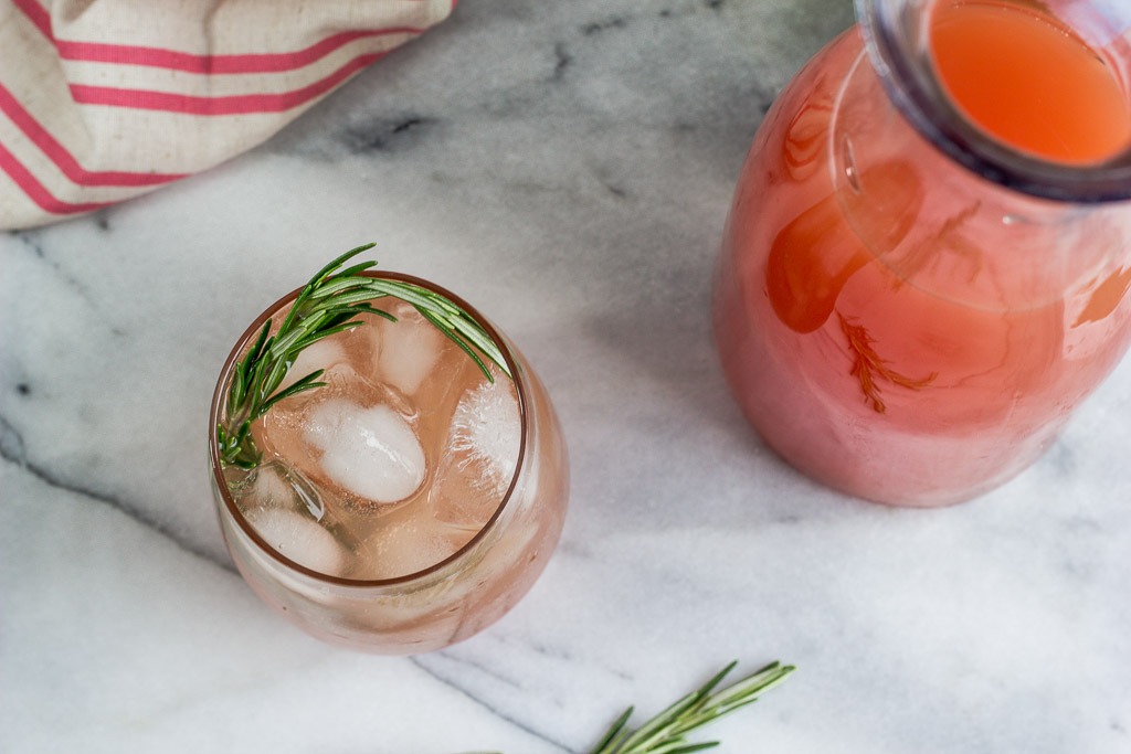 Rosemary Grapefruit Agua Fresca The Hungary Buddha Eats the World