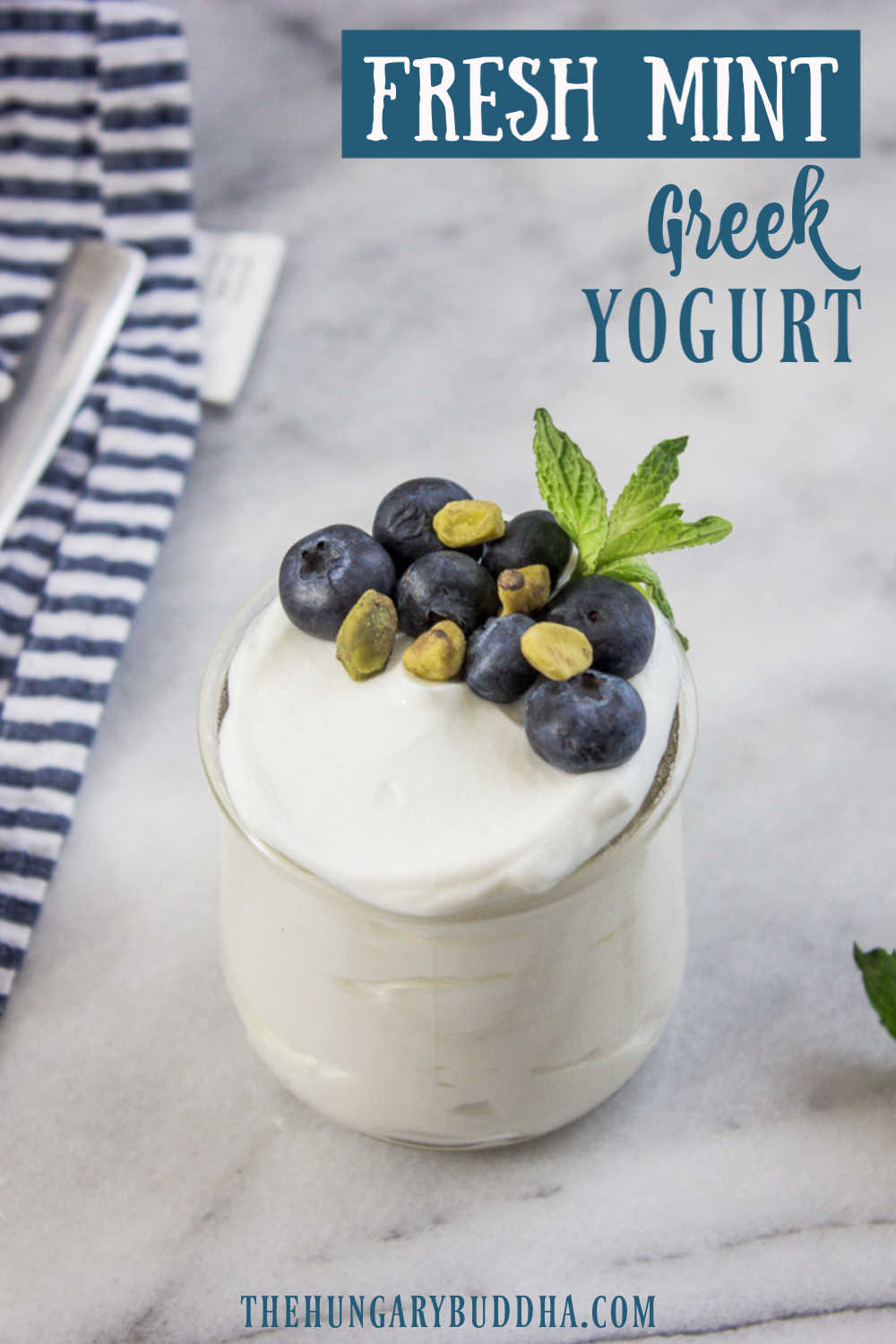 fresh mint greek yogurt - The Hungary Buddha Eats the World