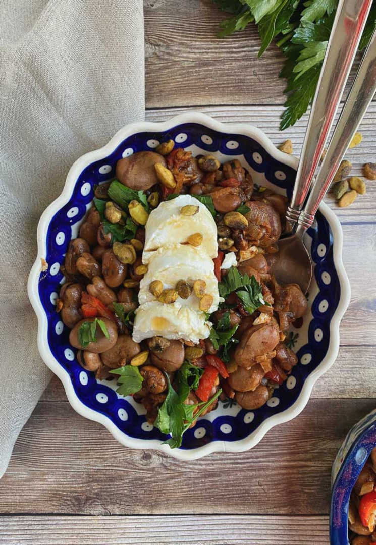 Spanish Fava Beans The Hungary Buddha Eats the World